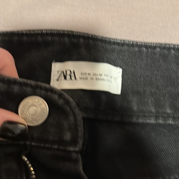 Denim mini skirt ZARA - size M - Picture 3 of 3